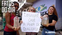 Moradores do Conjunto Satélite protestam contra água suja que sai das torneiras