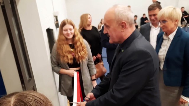 Gazeta Lubuska. Otwarcie sali gimnastycznej w Szprotawie po remoncie