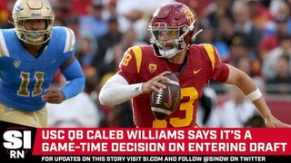 Caleb Williams Says it Will Be a 'Game-Time Decision' On Declaring for NFL Draft