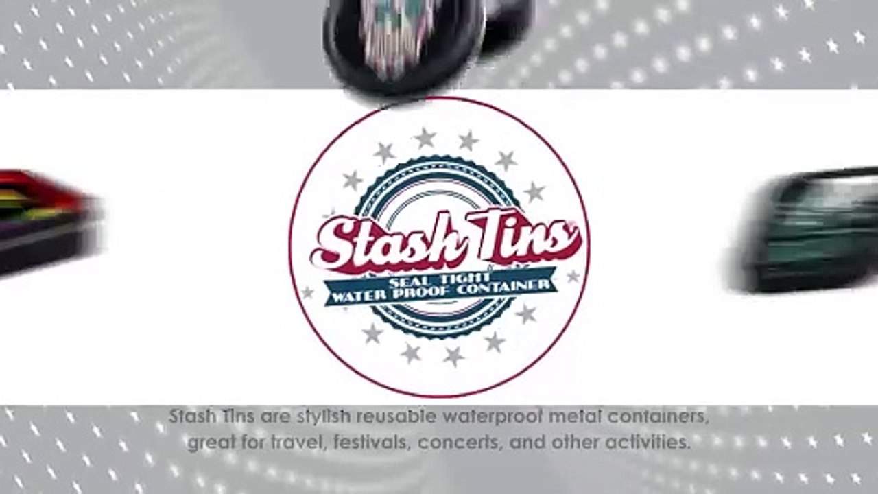 Stash Tins - Distributed By Black Ball Corp.