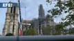 LOC. La nueva aguja de Notre Dame empieza a despuntar en París (V)