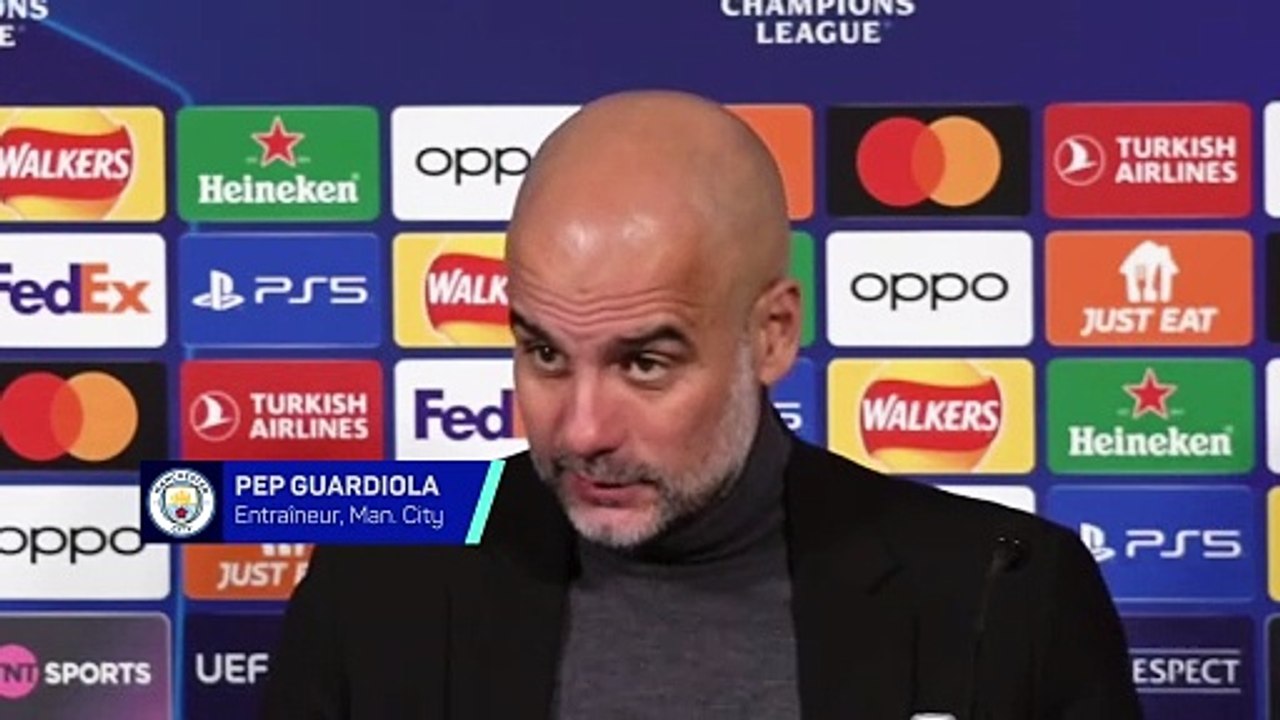 Guardiola : "Pour la millième fois, je suis vraiment impressionné par Haaland"