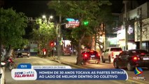 HOMEM é preso após ser QUASE LINCHADO por se masturbar no transporte público em Caruaru