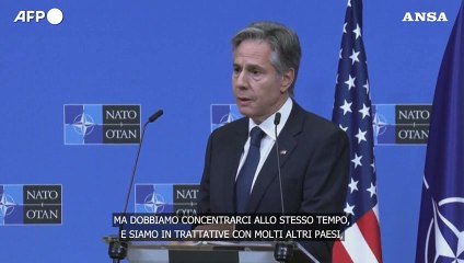 Blinken: "Dobbiamo concentrarci su cosa accadra' a Gaza dopo la guerra"