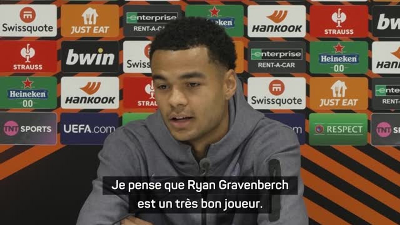 Liverpool - Gakpo : "Gravenberch est un très bon joueur, très à l'aise avec le ballon"
