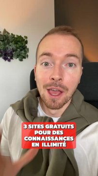 3 sites gratuits pour avoir des connaissances illimitées