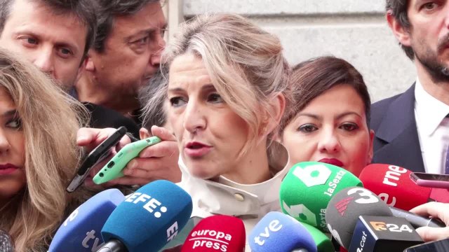 Yolanda Diaz no aceptará recortes al subsidio por desempleo