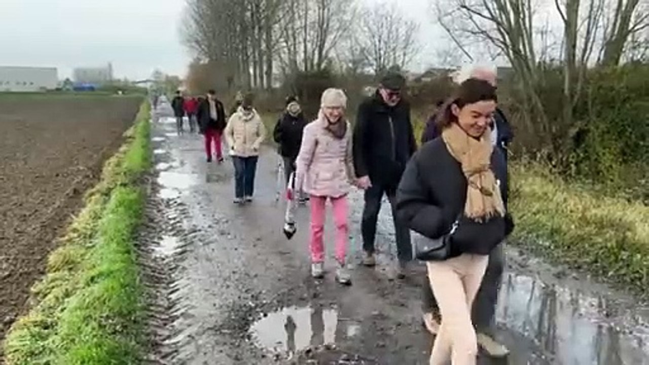 2023-11-29 MARCHE IMPROVISÉE DE LEERS À NÉCHIN 7,6KM