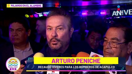 Arturo Peniche ACUSA a los medios de inventar separación de su esposa