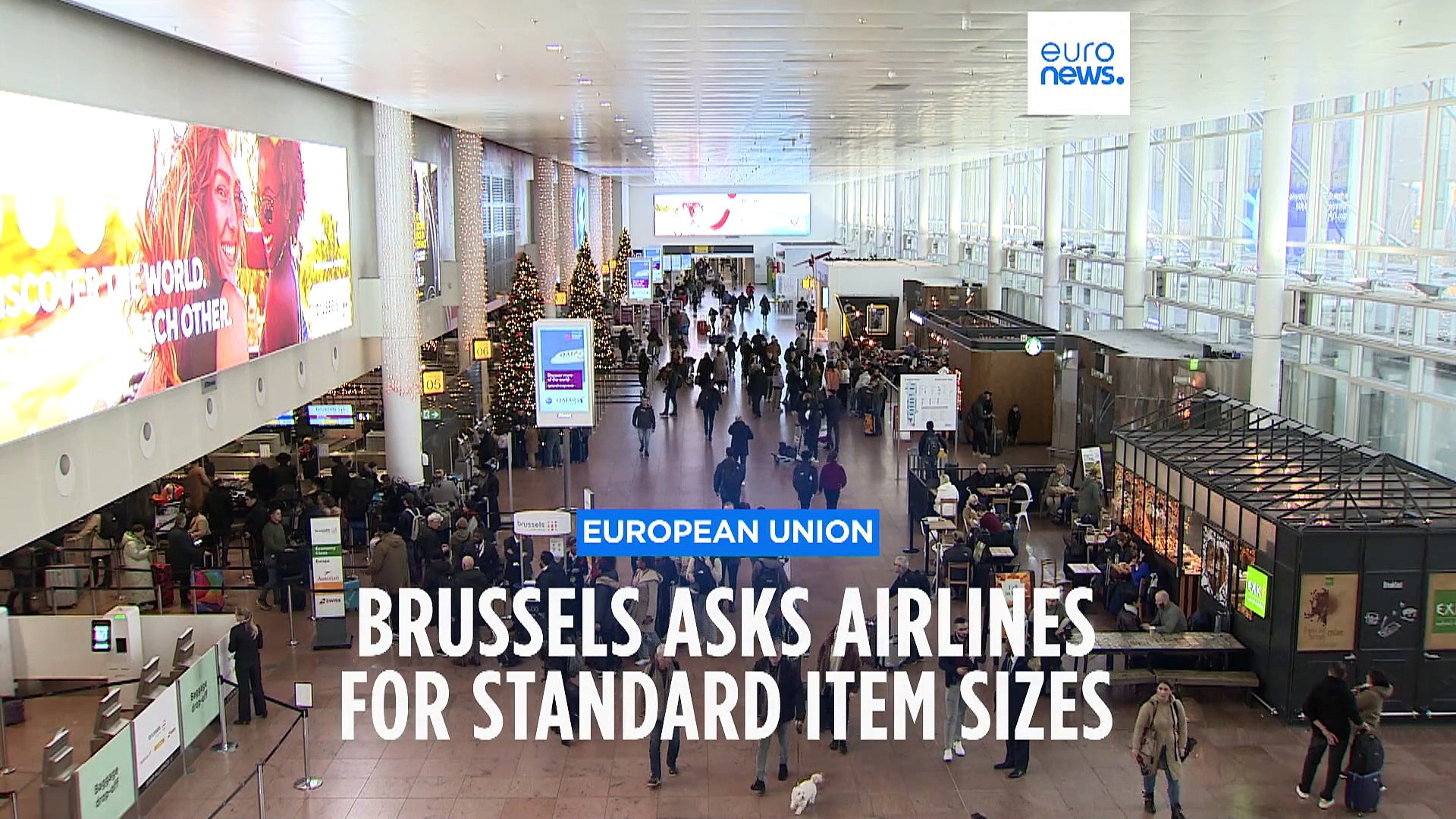 Brussels asks airlines to agree on standard luggage sizes