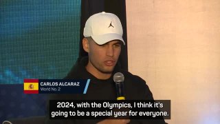 Alcaraz ready to bring fight to Djokovic in 2024