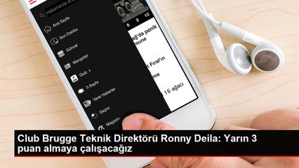 Club Brugge Teknik Direktörü Ronny Deila: 1'inci olmak ana hedefimiz