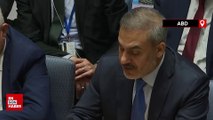 Hakan Fidan BM Güvenlik Konseyi Toplantısı'nda konuştu