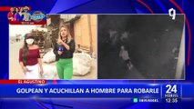 Habla la hermana de joven que fue golpeado y acuchillado por extranjeros en El Agustino