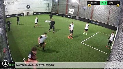 Faute de Lucas Llorente - THELEM