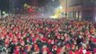 Arsenal - Lens 2023: Le cortège impressionnant des supporters de Lens à Londres