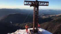 Ussita,?la croce sul Monte Bove torna al suo posto 7 anni dopo il sisma