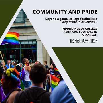| IKENNA IKE | IMPORTANCE OF COLLEGE AMERICAN FOOTBALL IN ARKANSAS (PART 1) (@IKENNAIKE)