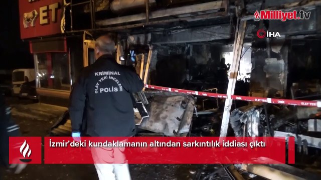 İzmir'deki kundaklama olayında flaş gelişme! Olayın arkasından sarkıntılık çıktı