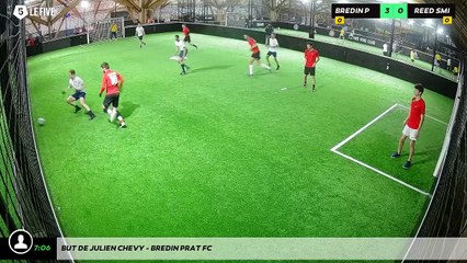 But de Julien CHEVY - BREDIN PRAT FC