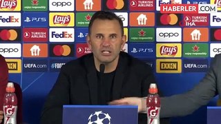 Galatasaray Teknik Direktörü Okan Buruk: Manchester United karşısında geri dönmek önemli