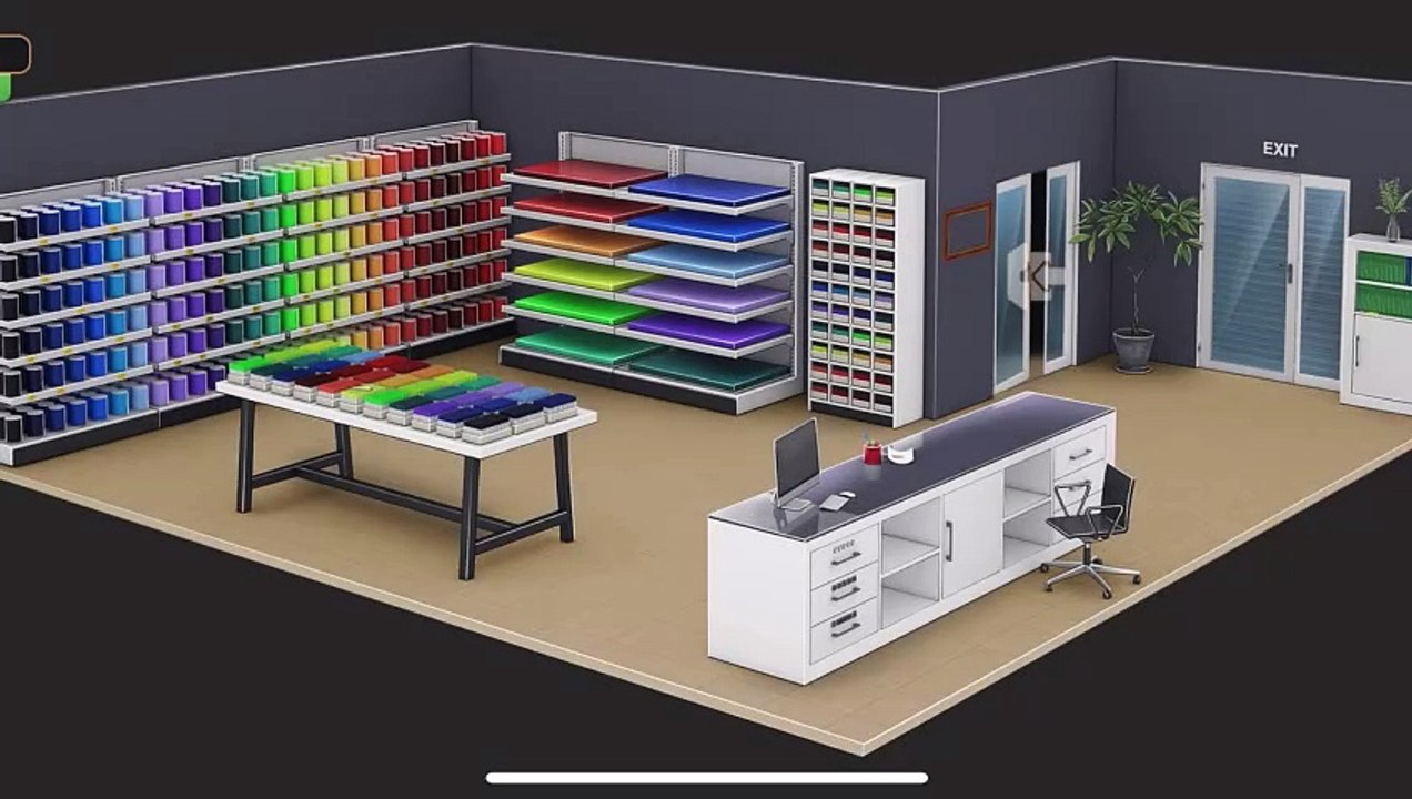 Rooms & Exits Level 21 Art Supplies Store Gameplay, Solutions and
