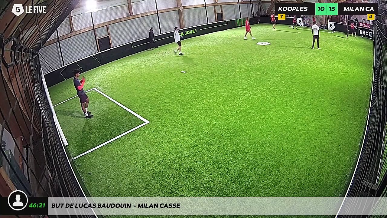 But de Lucas Baudouin  - MILAN CASSE
