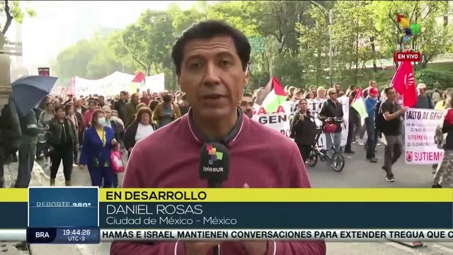 México se une a las manifestaciones de apoyo en el Día Internacional de Solidaridad con Palestina