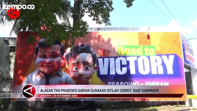 Alasan Prabowo-Gibran Pakai Istilah Gemoy saat Kampanye Pemilu 2024
