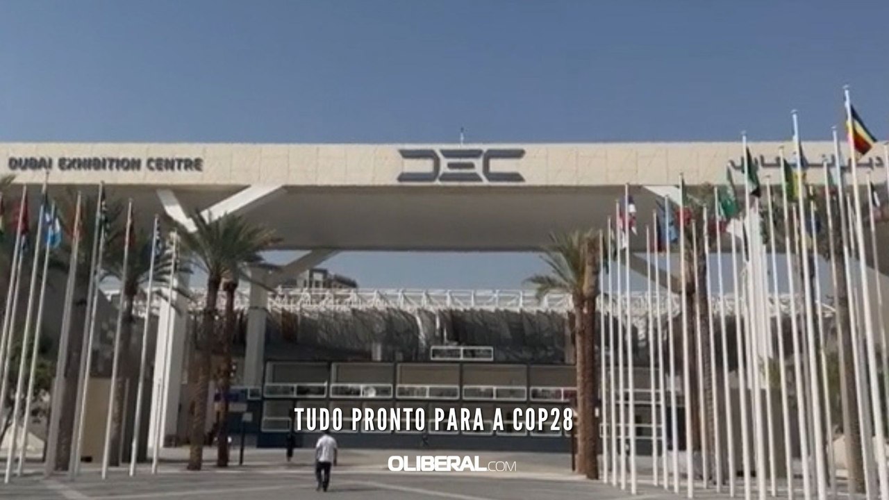 Tudo pronto para a COP28