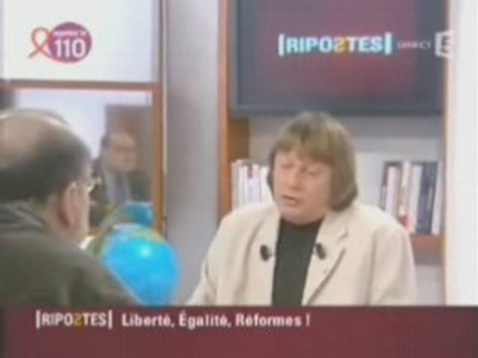 Bernard Thibault (Ripostes 30 03 2008)