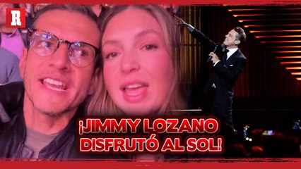 ¡Jaime Lozano asistió al concierto de Luis Miguel!