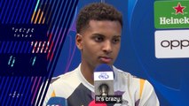 Bellingham's scoring streak is not normal - Rodrygo
