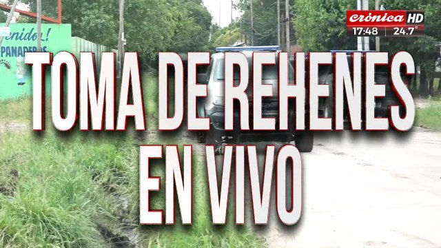 Toma de rehenes: discutía con su pareja en la vereda y le disparó en la pierna