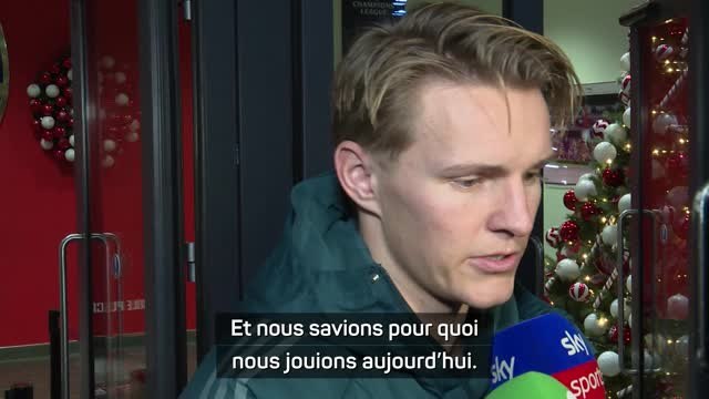 Arsenal - Ødegaard voulait se venger de l'aller et envoyer un message