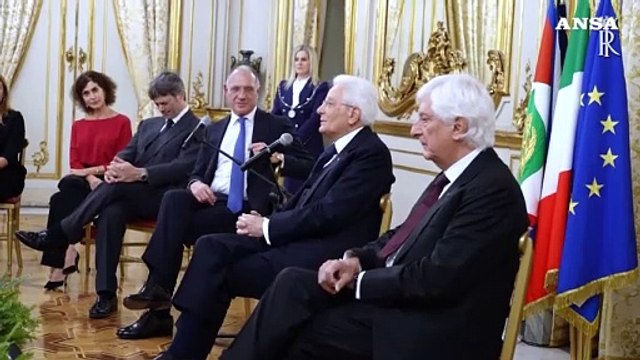 Quirinale, Mattarella incontra i vincitori del premio Leonardo
