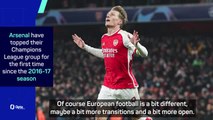 Odegaard wants Arsenal to take goalscoring form into the Premier League
