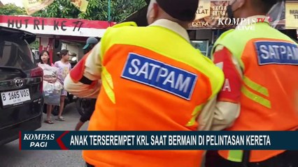 Bocah Usia 7 Tahun Terserempet KRL, Korban Alami Luka di Bagian Kepala Hingga Kaki