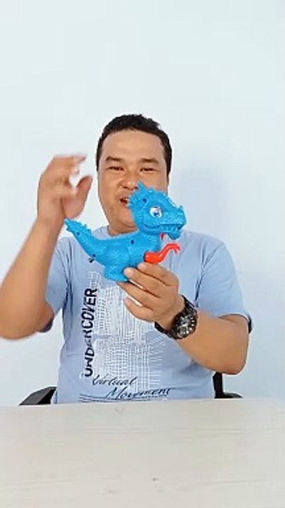 Mainan anak dino - mainan dino anak - mainan dino bisa jalan maju #toys
