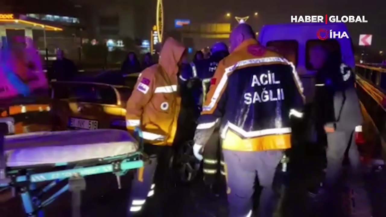 Kocaeli D100 Karayolu'nda zincirleme kaza! 1 ölü, 5 yaralı 