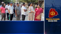 Telangana Elections 2023.. ఓటు హక్కు వినియోగించుకుంటున్న ABN Radha Krishna..| Telugu OneIndia