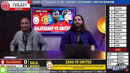 MAN UNITED FANS REACTION TO GALATASARAY 3-3 MAN UNITED _ CHAMPIONS LEAGUE