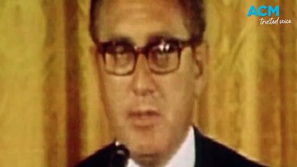 Henry Kissinger former US secretary of state dies aged 100