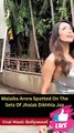 Malaika Arora Spotted On The Sets Of Jhalak Dikhhla Jaa Viral Masti Bollywood