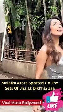 Malaika Arora Spotted On The Sets Of Jhalak Dikhhla Jaa Viral Masti Bollywood