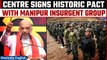 Manipur insurgent group UNLF signs peace deal, Amit Shah calls it historic milestone | Oneindia News