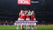 Bantai Lens Setengah Lusin Gol, Arsenal Lolos 16 Besar dan Rayakan Kemenangan ke-100