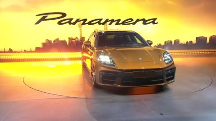 Weltpremiere des neuen Porsche Panamera aus Shanghai