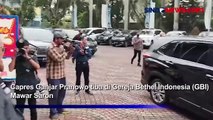 Momen Capres Ganjar Pranowo Tiba di GBI Mawar Saron, Hadiri Mubes PGPI ke-IX