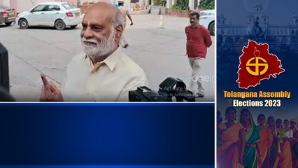 Descargar video: Vote హక్కును వినియోగించుకున్న Director Raghavendra Rao | Telangana Polling | Telugu Oneindia